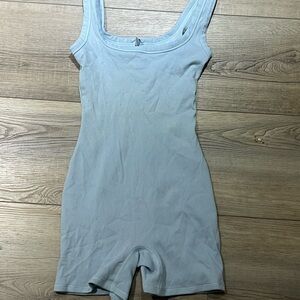SKIMS Light Blue Bodysuit